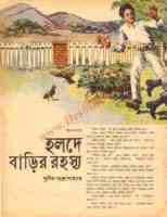 Holde Barir Rohosya : Sunil Gangapadhyay ( সুনীল গঙ্গোপাধ্যায় : হলদে বাড়ির রহস্য )